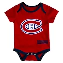 Dětské body Outerstuff Triple Clapper NHL Montreal Canadiens 3 ks