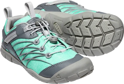 Dětské boty Keen  Chandler CNX JR Drizzle/Waterfall