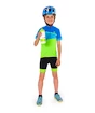 Dětské cyklistické kalhoty Etape  Junior černo-zelené