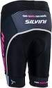 Dětské cyklistické kalhoty Silvini Team Black/Pink