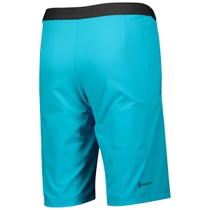 Dětské cyklistické kraťasy Scott  Jr Trail 10 LS/Fit w/Pad Breeze Blue