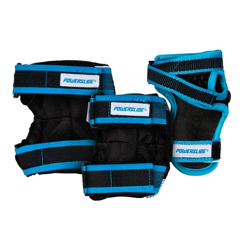 Dětské inline chrániče Powerslide  Kids Pro Boys II Set Black/Blue