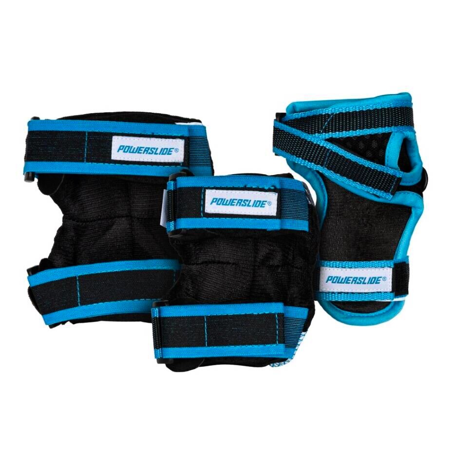Dětské inline chrániče Powerslide  Kids Pro Boys II Set Black/Blue S - thumb (1)