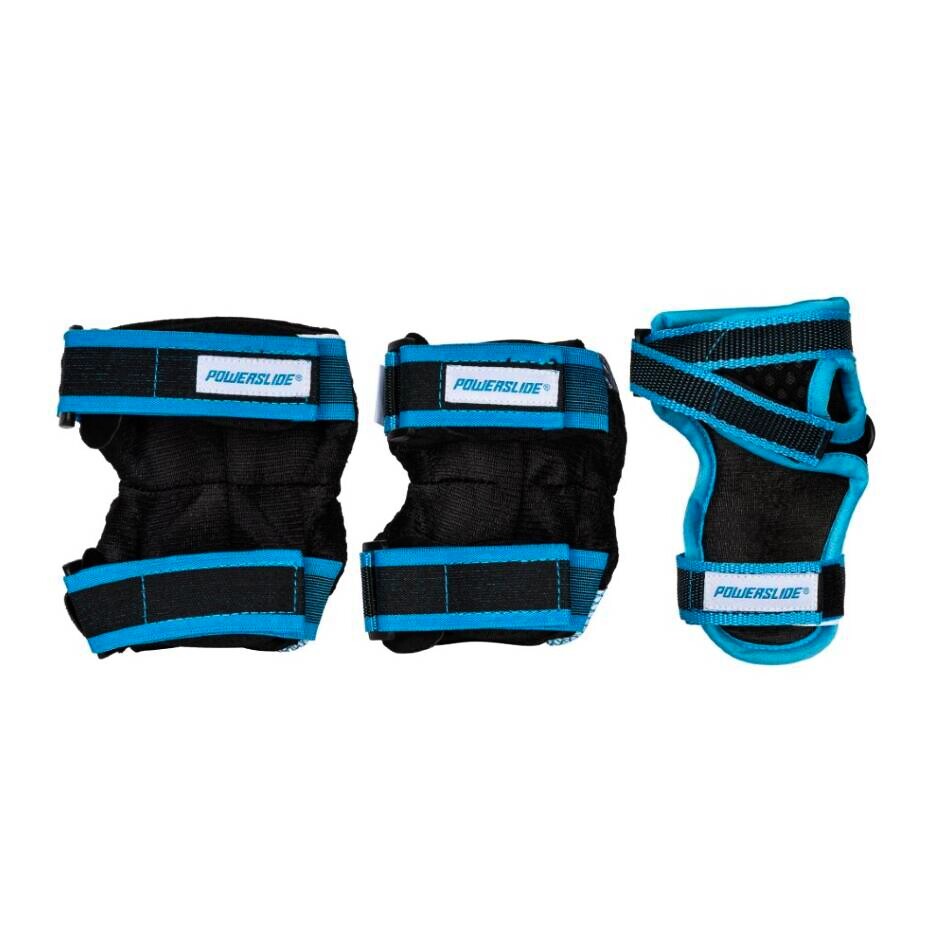 Dětské inline chrániče Powerslide  Kids Pro Boys II Set Black/Blue S - thumb (3)