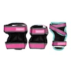 Dětské inline chrániče Powerslide  Kids Pro Girls II Set Grey/Pink