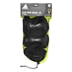 Dětské inline chrániče Rollerblade  Evo Pro Gear 3-Pack Black