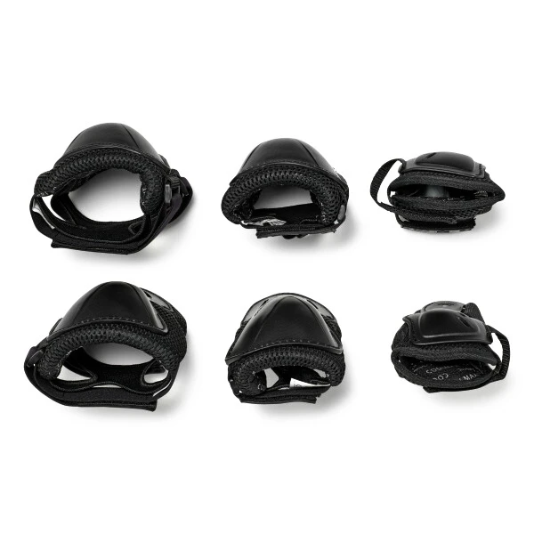 Dětské inline chrániče Rollerblade  Evo Pro Gear 3-Pack Black