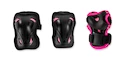 Dětské inline chrániče Rollerblade  Skate Gear Black/Pink