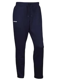 Dětské kalhoty CCM TAPERED LOCKER ROOM FLEECE PANT true navy