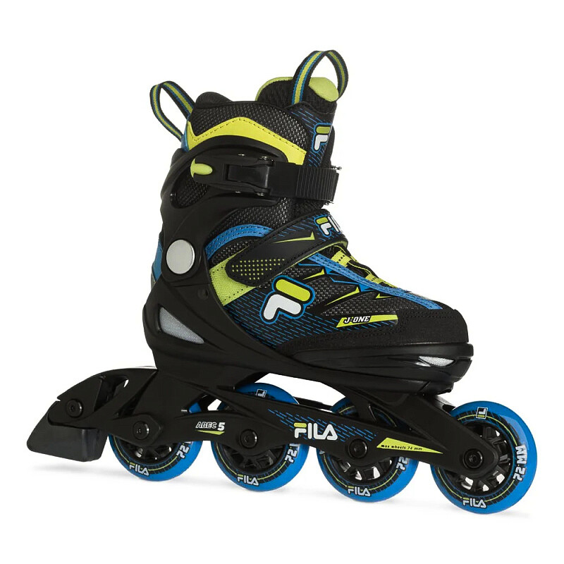 Product detail of Dětské kolečkové brusle Fila  J-One Boy Combo 3-Set Blue/Lime