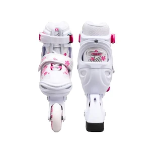 Dětské kolečkové brusle Roces  Jokey 3.0 Girl White/Pink