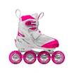 Dětské kolečkové brusle Roces  Moody X Girl Tif White/Pink
