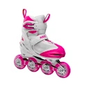 Dětské kolečkové brusle Roces  Moody X Girl Tif White/Pink