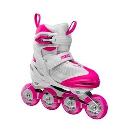 Dětské kolečkové brusle Roces Moody X Girl Tif White/Pink