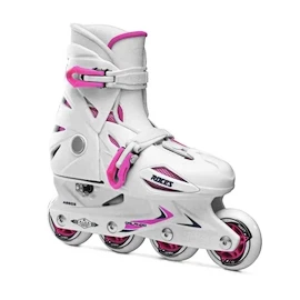 Dětské kolečkové brusle Roces Orlando III White/Pink