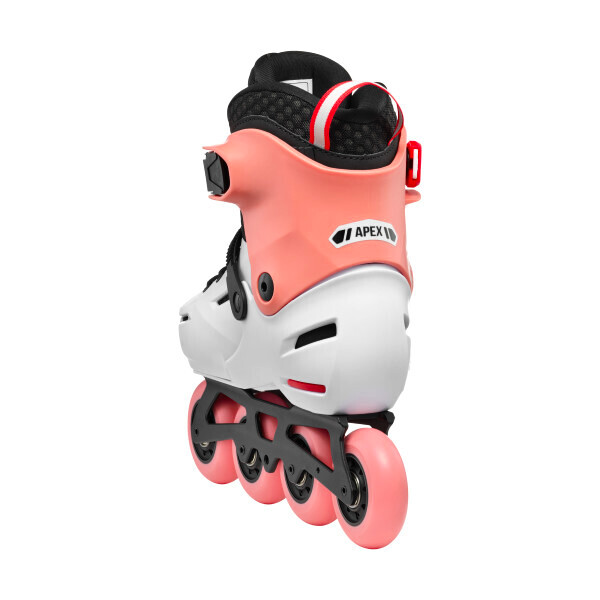 Dětské kolečkové brusle Rollerblade  Apex Platinum/Coral  EUR 33-36 - thumb (4)