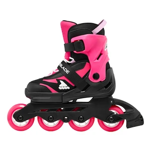 Dětské kolečkové brusle Rollerblade  Microblade Combo Black/Pink  EUR 36,5-40,5
