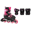 Dětské kolečkové brusle Rollerblade  Microblade Combo Black/Pink  EUR 36,5-40,5
