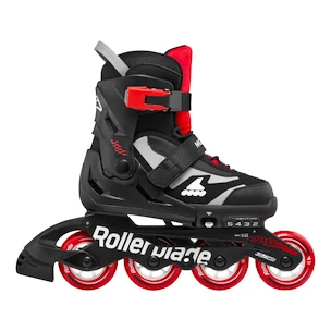 Dětské kolečkové brusle Rollerblade  Microblade Combo Black/Red