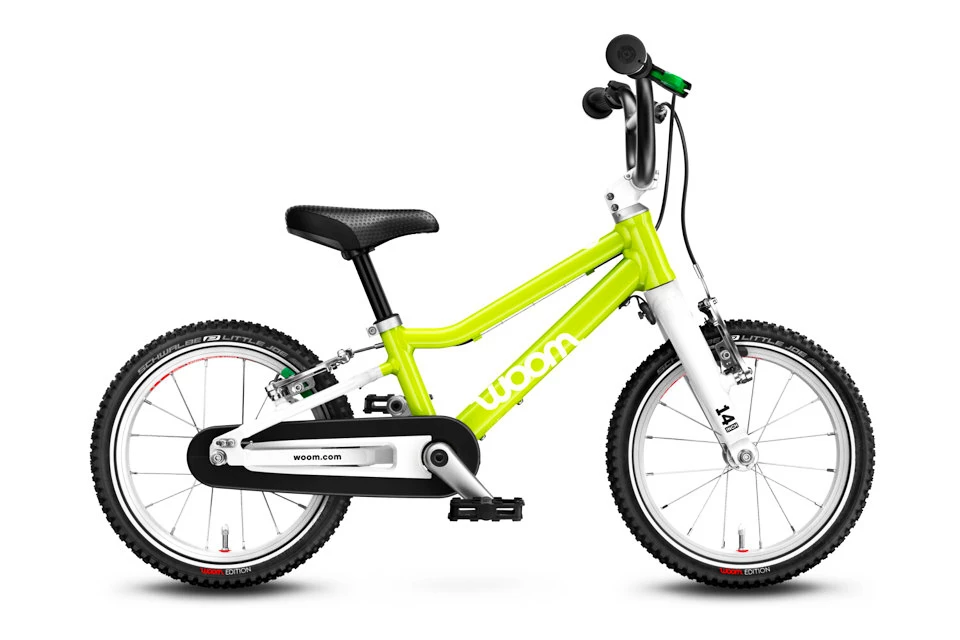 Dětské kolo Woom  2 14" Lime