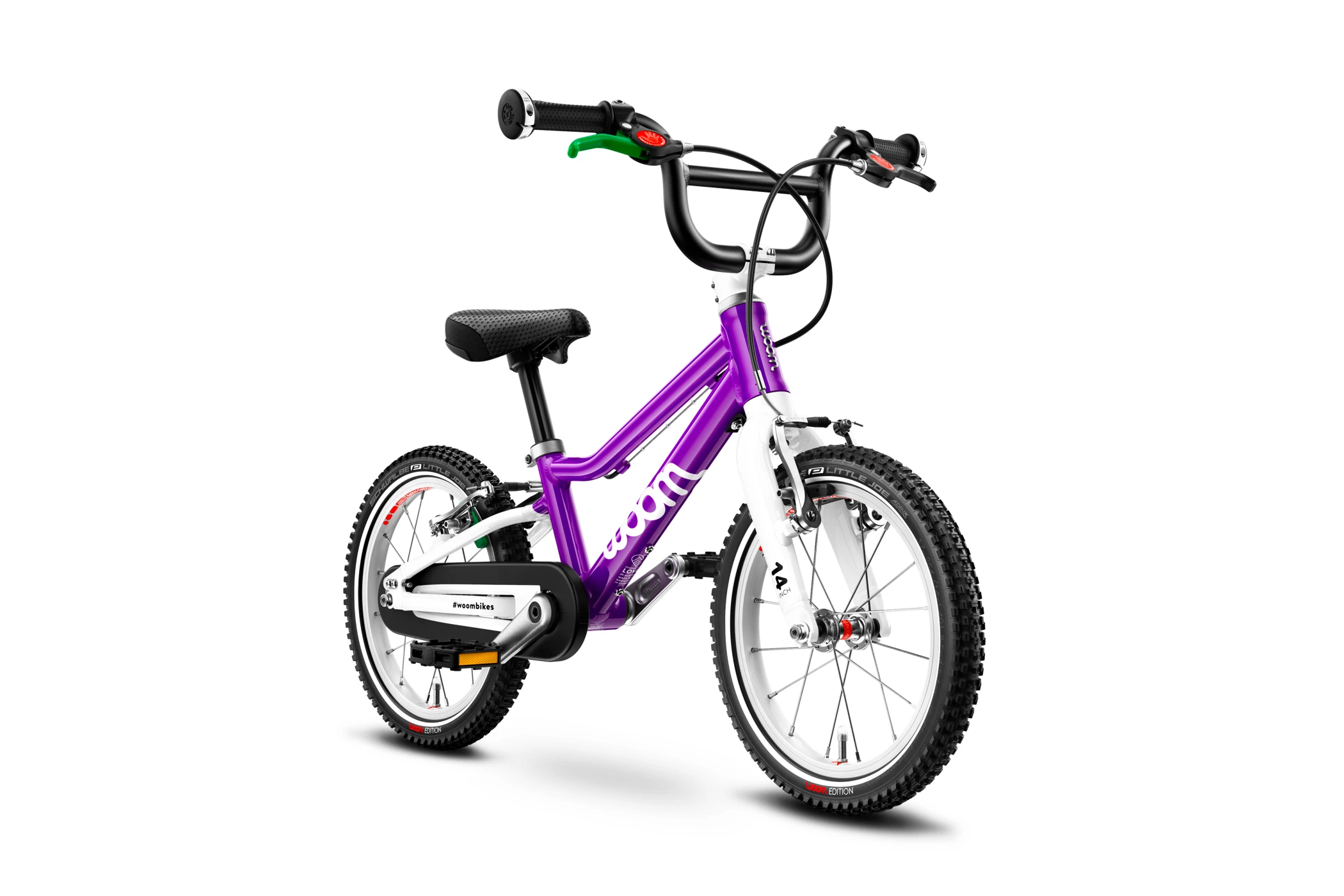 Dětské kolo Woom  2 14" purple