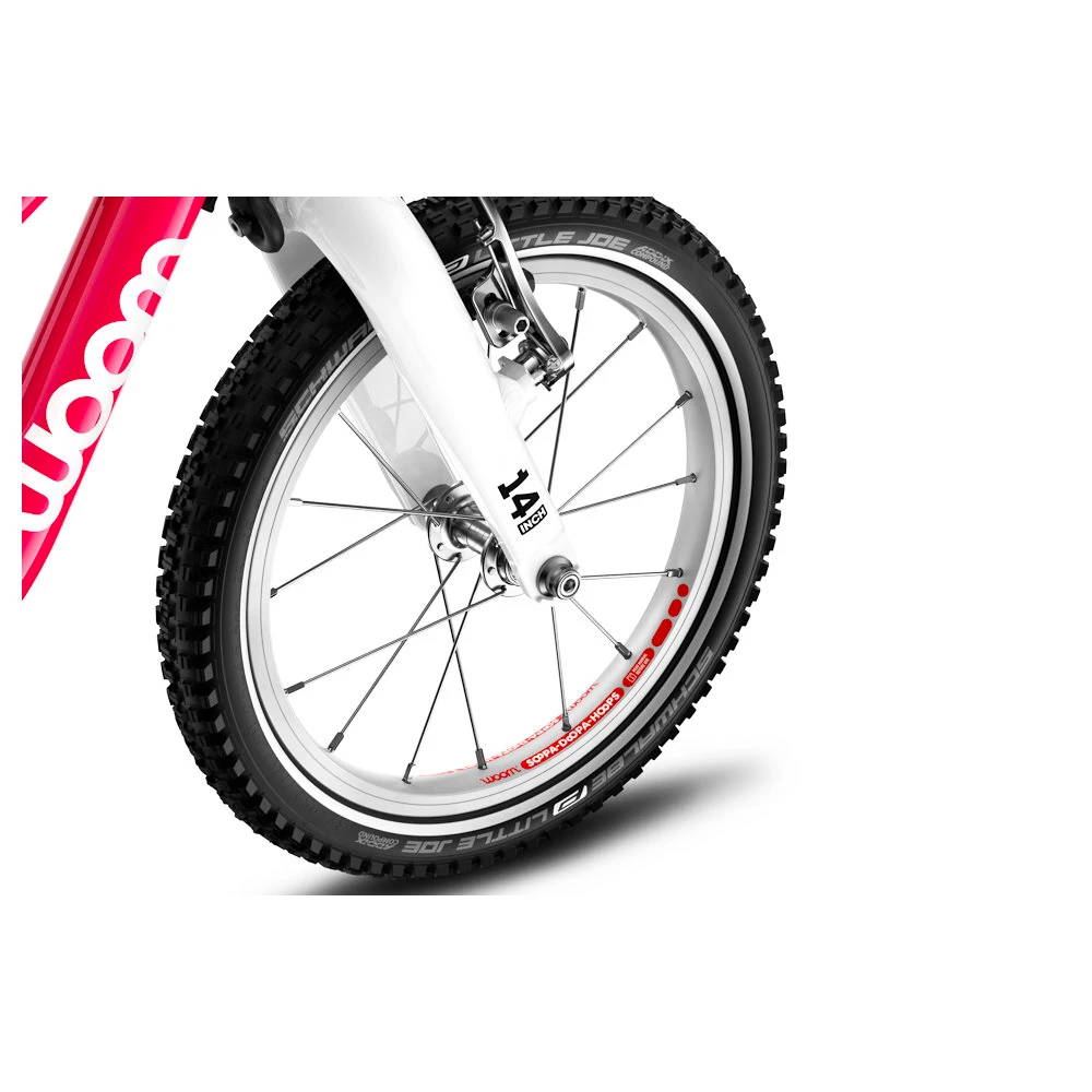Dětské kolo Woom 2 GO Hot Pink