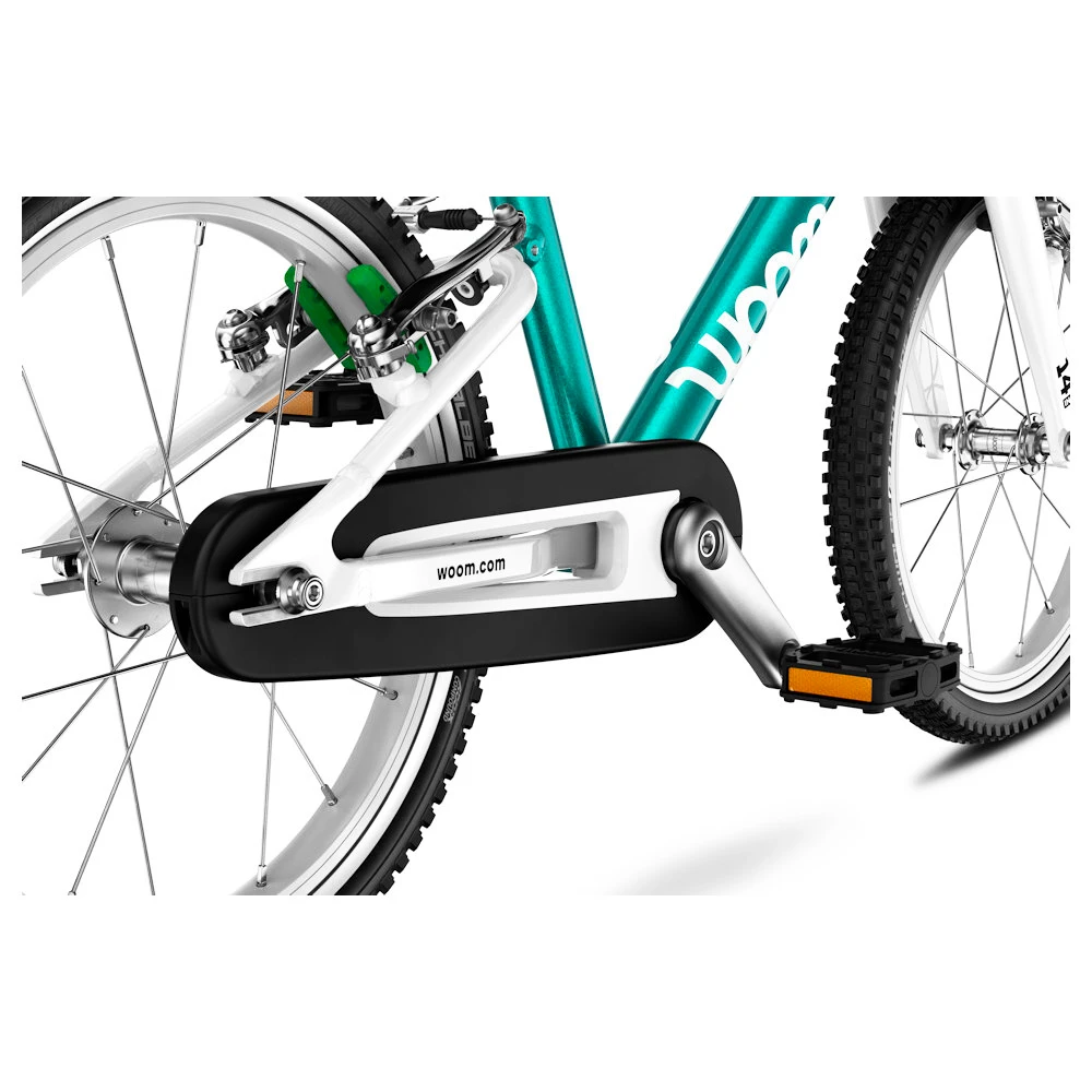 Dětské kolo Woom 2 GO Metallic Turquoise