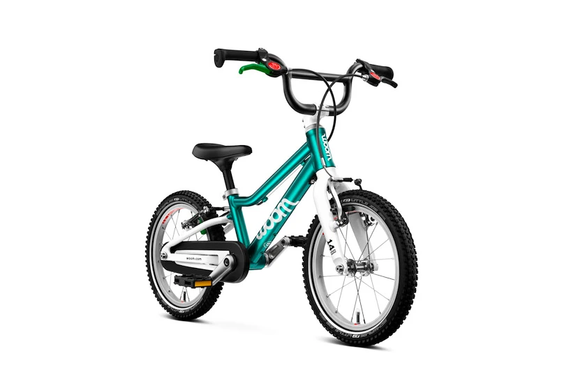 Dětské kolo Woom 2 GO Metallic Turquoise