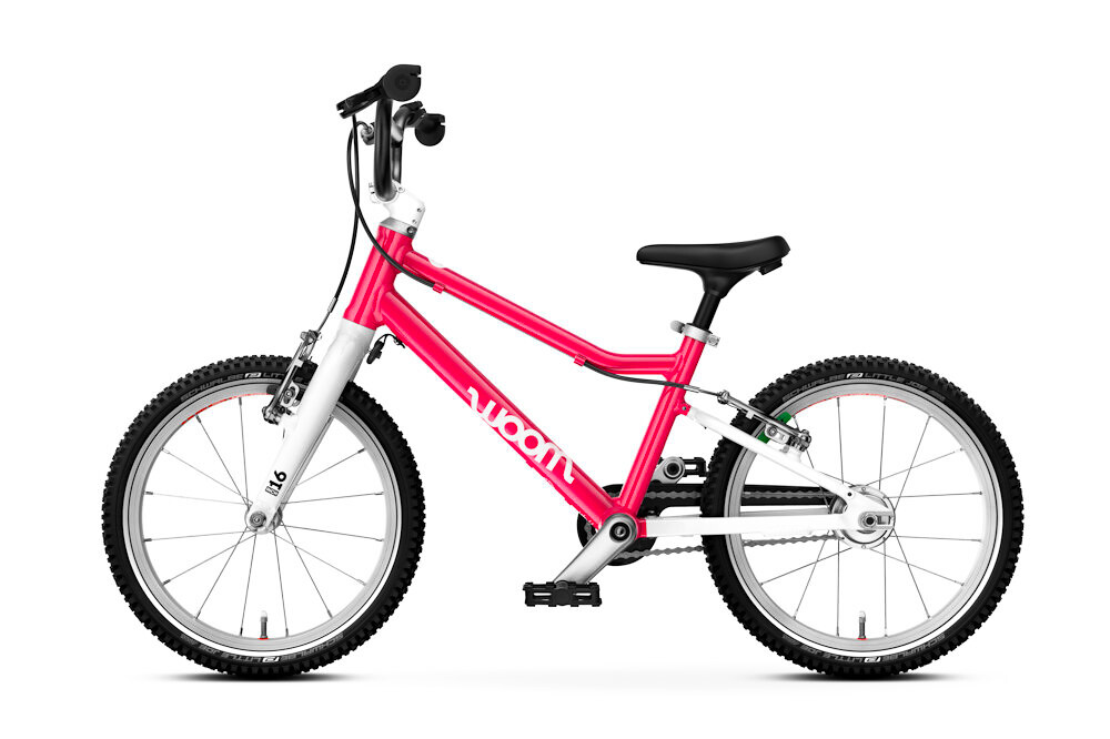 Dětské kolo Woom 3 Automagic GO Hot Pink růžová - thumb (3)