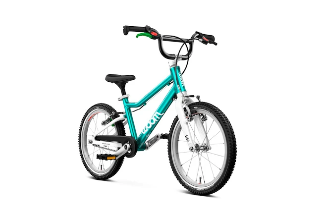 Dětské kolo Woom 3 Automagic GO Metallic Turquoise