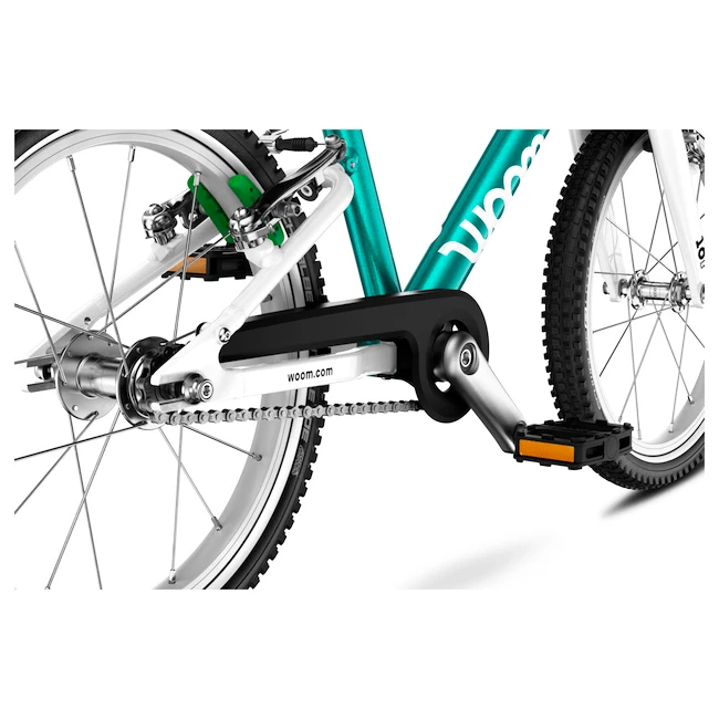 Dětské kolo Woom 3 Automagic GO Metallic Turquoise
