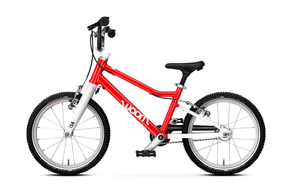 Dětské kolo Woom 3 Automagic GO Red