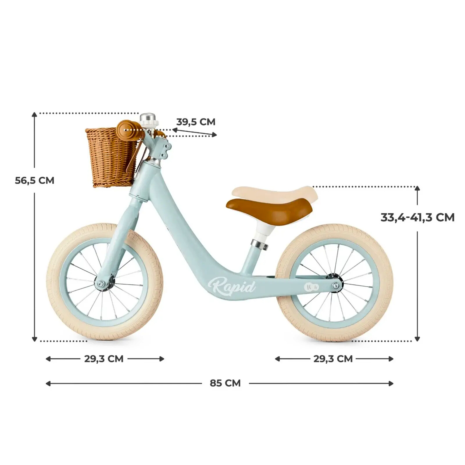 Dětské odrážedlo Kinderkraft Rapid 2 Blue Breeze - thumb (1)