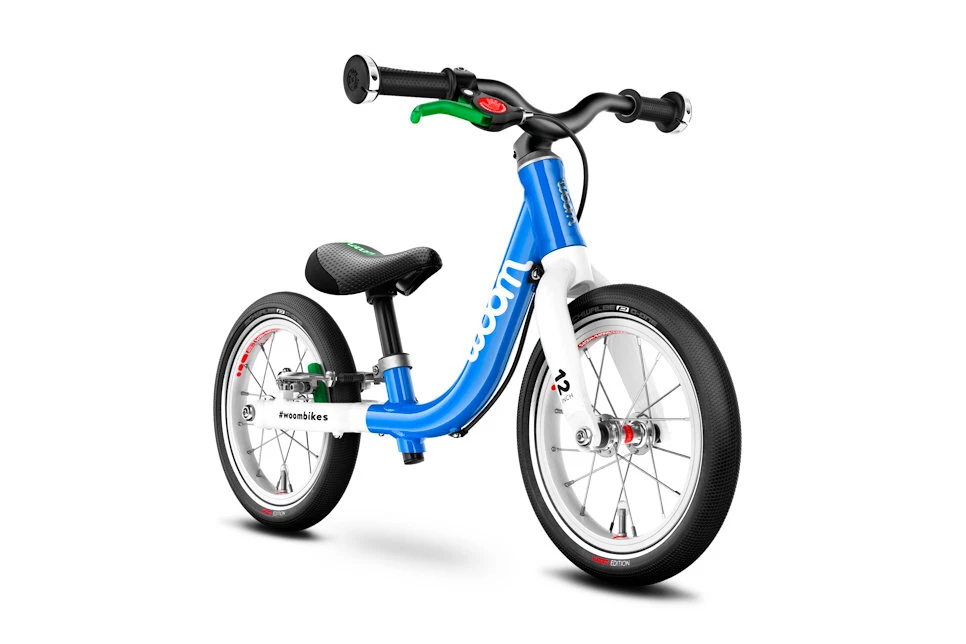 Dětské odrážedlo Woom  1 12" Blue