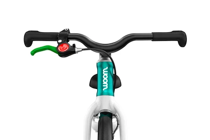 Dětské odrážedlo Woom 1 Classic GO Metallic Turquoise