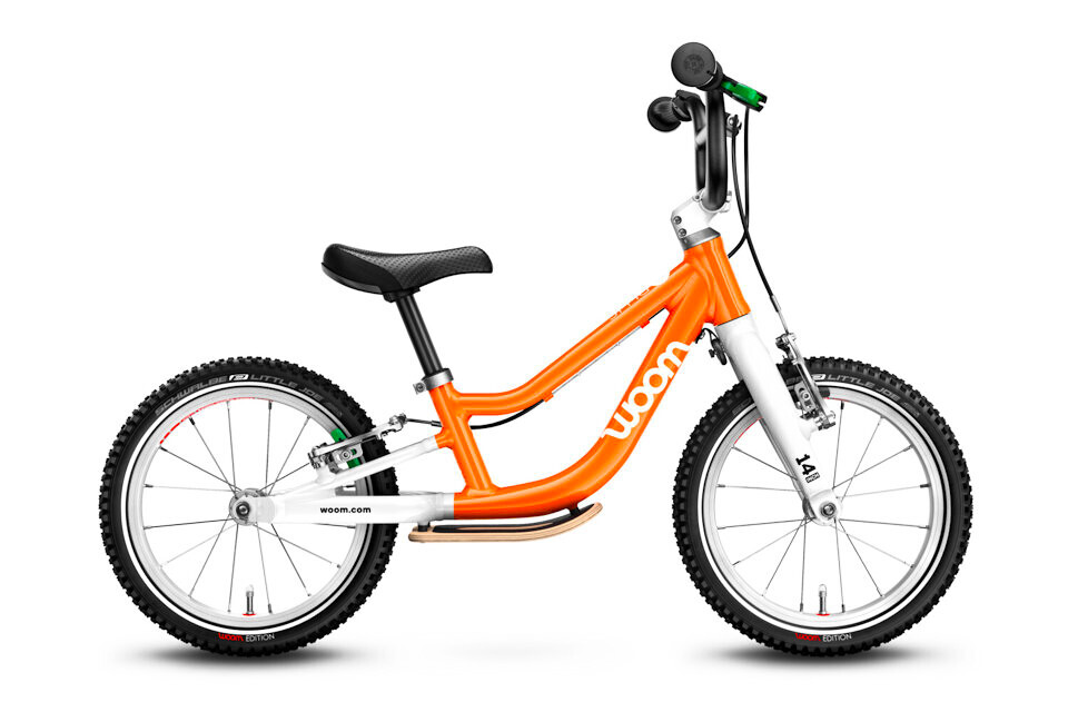 Dětské odrážedlo Woom 1 Plus 14" Orange - thumb (0)