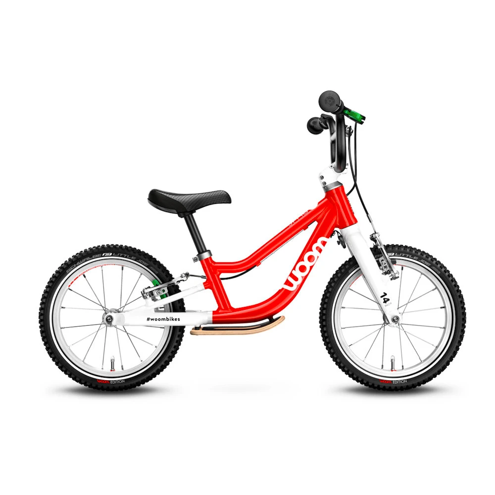 Dětské odrážedlo Woom 1 Plus 14" Red