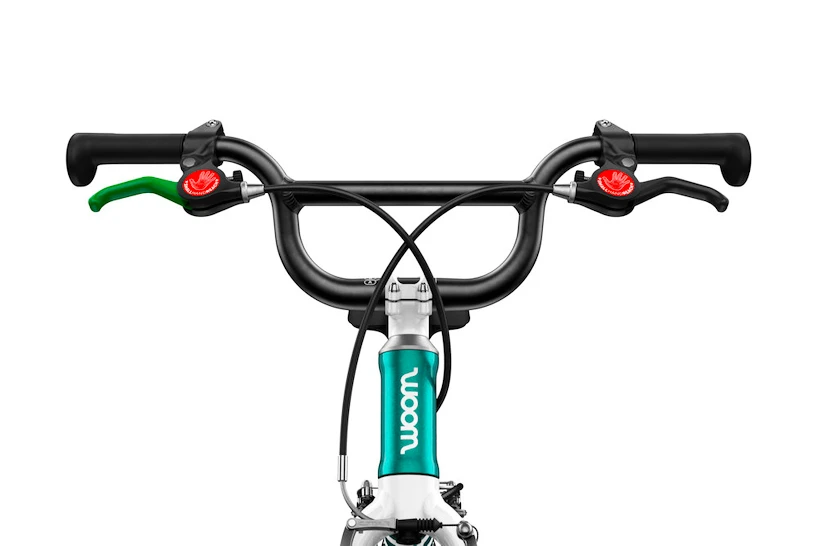 Dětské odrážedlo Woom 1 Plus GO Metallic Turquoise