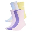 Dětské ponožky adidas  Cushined Crew Violet Fusion 6 Pack