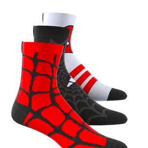 Dětské ponožky adidas  Marvel Kids Spiderman Socks 3 Pack