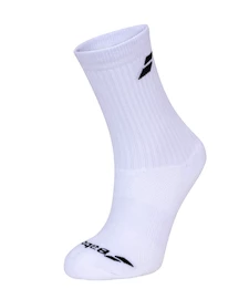 Dětské ponožky Babolat 3 Pairs Pack Junior White/White