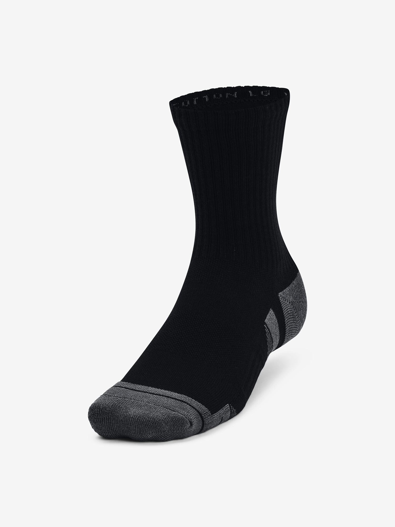 Dětské ponožky Under Armour  Performance Cotton 3p Mid-BLK  L - thumb (3)
