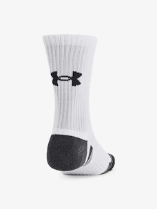 Dětské ponožky Under Armour  Performance Cotton 3p Mid-WHT