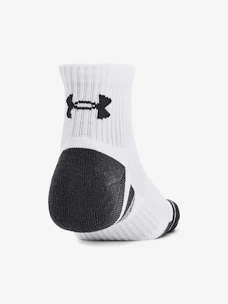 Dětské ponožky Under Armour  Performance Cotton 3p Qtr-WHT