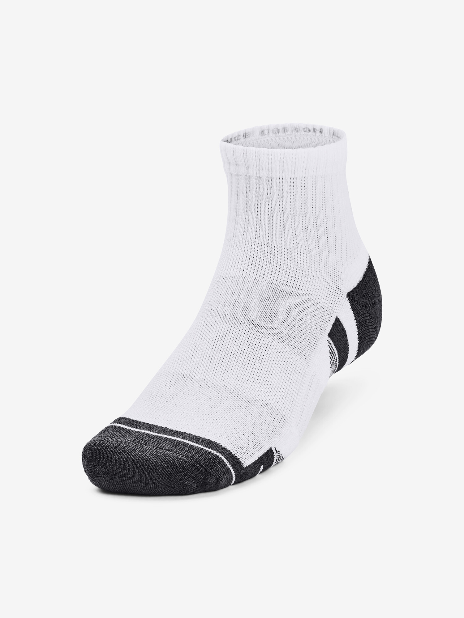 Dětské ponožky Under Armour  Performance Cotton 3p Qtr-WHT  M - thumb (3)