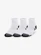 Dětské ponožky Under Armour  Performance Cotton 3p Qtr-WHT