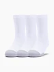 Dětské ponožky Under Armour  Youth Crew-WHT