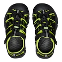 Dětské sandály Keen NEWPORT H2 Black/Lime green
