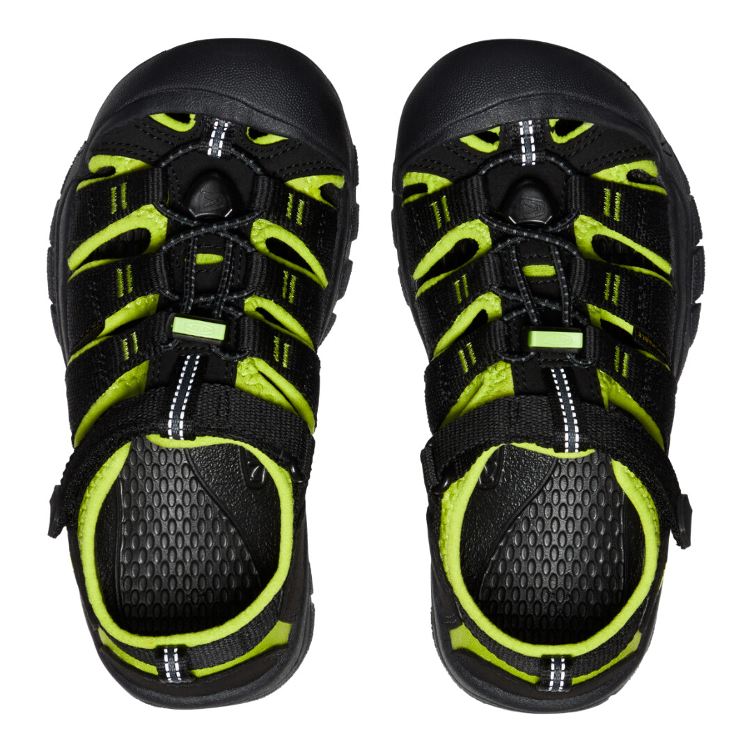 Dětské sandály Keen NEWPORT H2 Black/Lime green  US 7 - thumb (1)