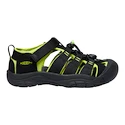 Dětské sandály Keen NEWPORT H2 Black/Lime green  US 7
